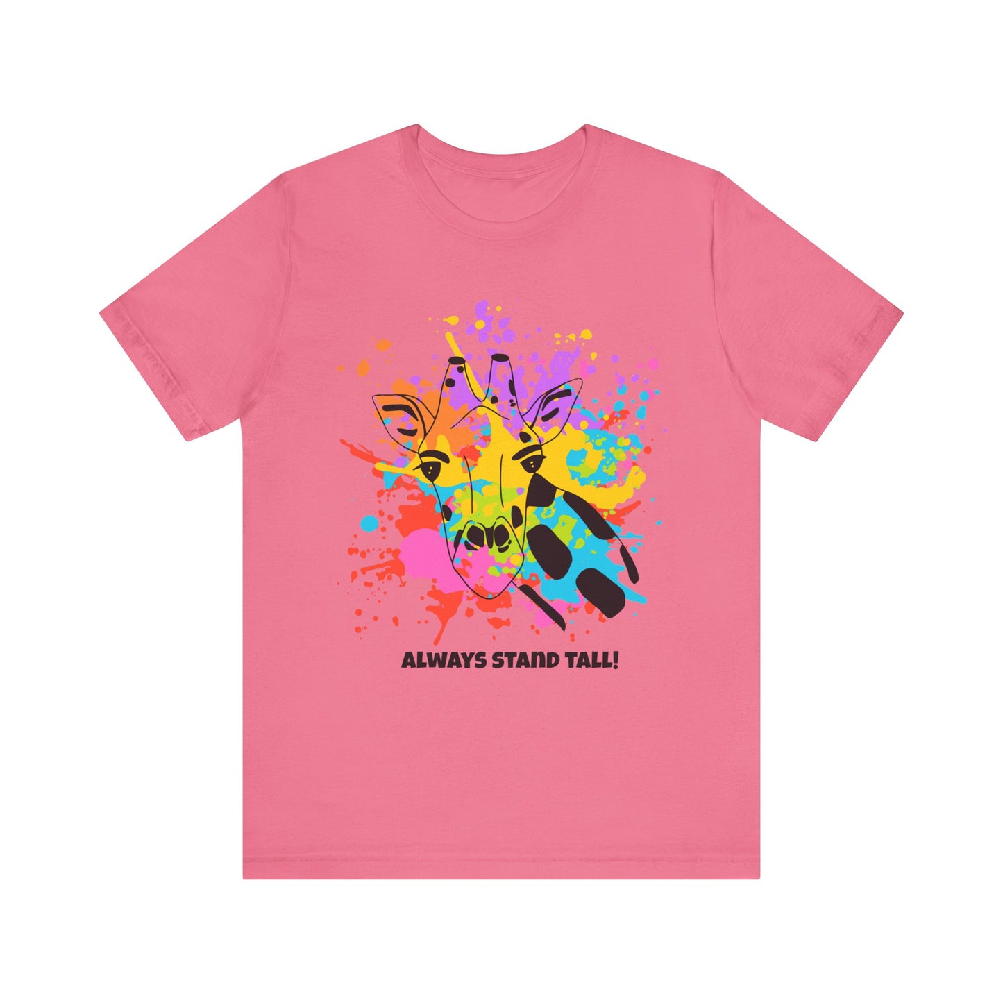 Watersplash Giraffe Tee - Stand Tall