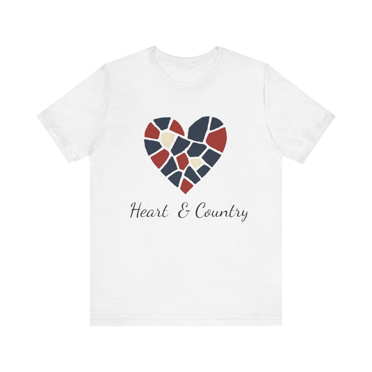 Patriotic Heart Tee