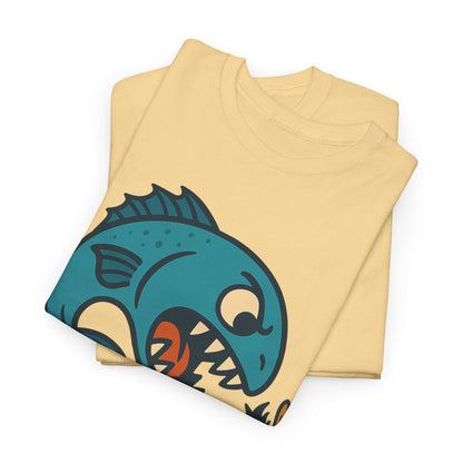 Fishing Cartoon Tee Shirt - Catch of the Day Unisex