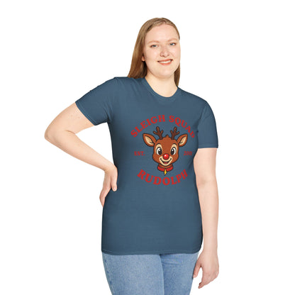 Sleigh Squad Unisex T-Shirt - Christmas Rudolph Tee