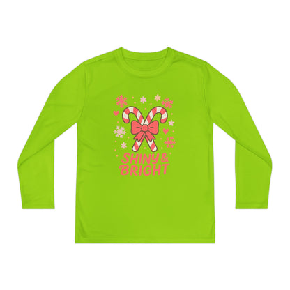 Long Sleeve Tee - Shiny & Bright Snowflake Design