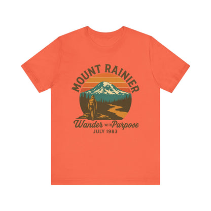 Adventure Tee - Wander with Purpose Retro Hiker