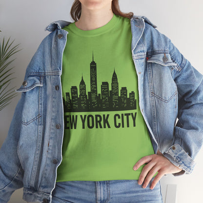 New York City Skyline T-Shirt — NYC Skyline Silhouette Tee