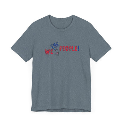 Patriotic Cat 'We the People' T-Shirt