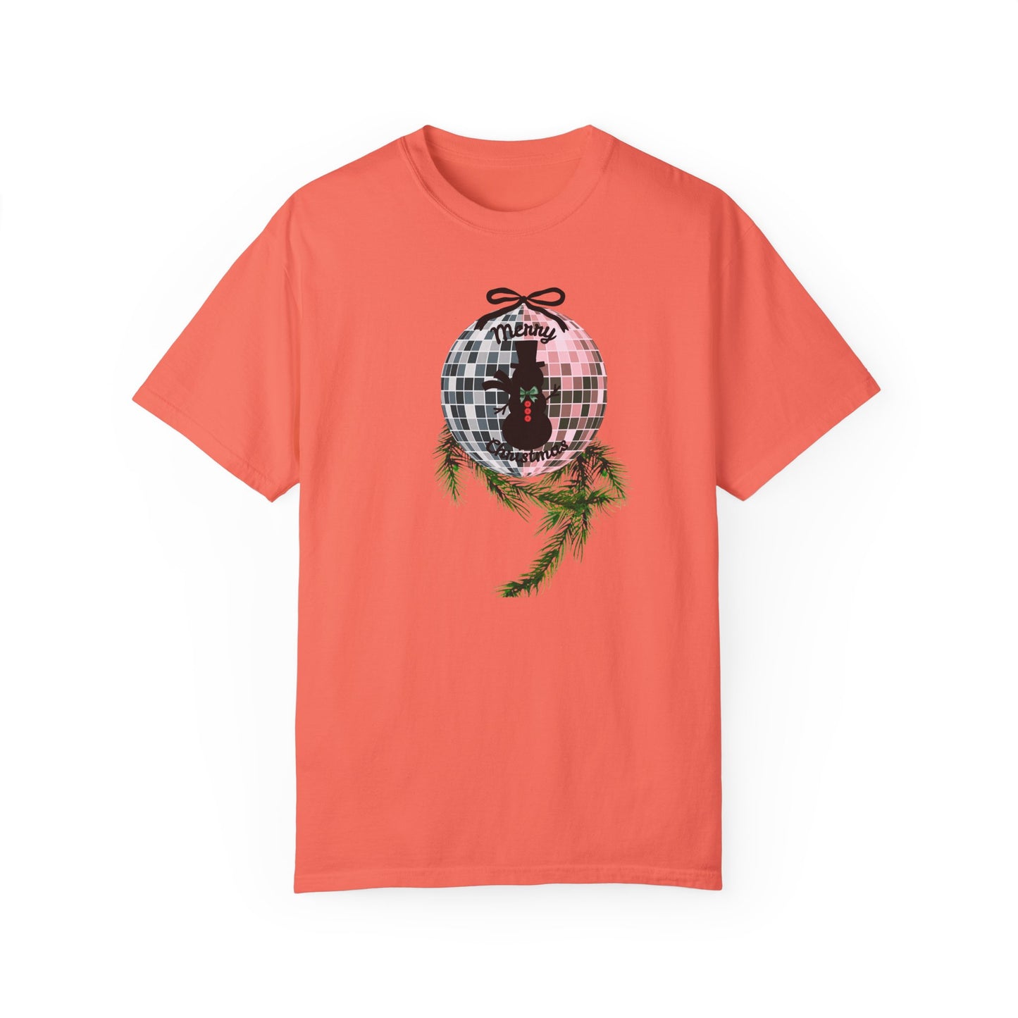 Christmas Disco Snowman T-shirt