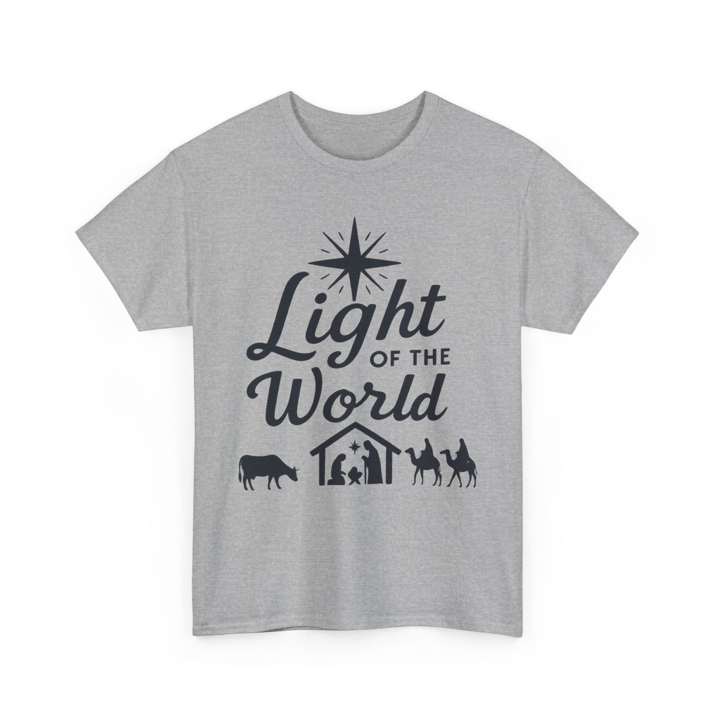 Nativity Unisex Tee - Light of the World - Dark Version