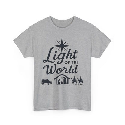 Nativity Unisex Tee - Light of the World - Dark Version