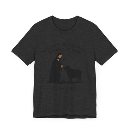 Christian Tee - Jesus Shepard and Black Sheep Design