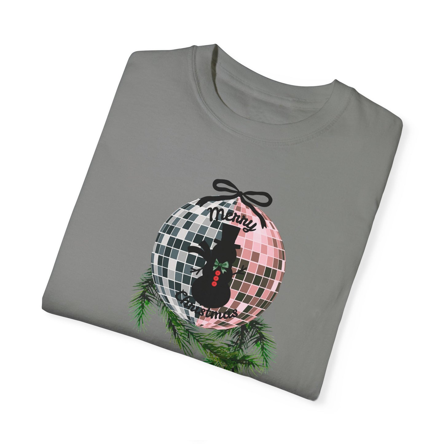 Christmas Disco Snowman T-shirt