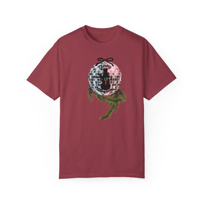 Christmas Disco Snowman T-shirt