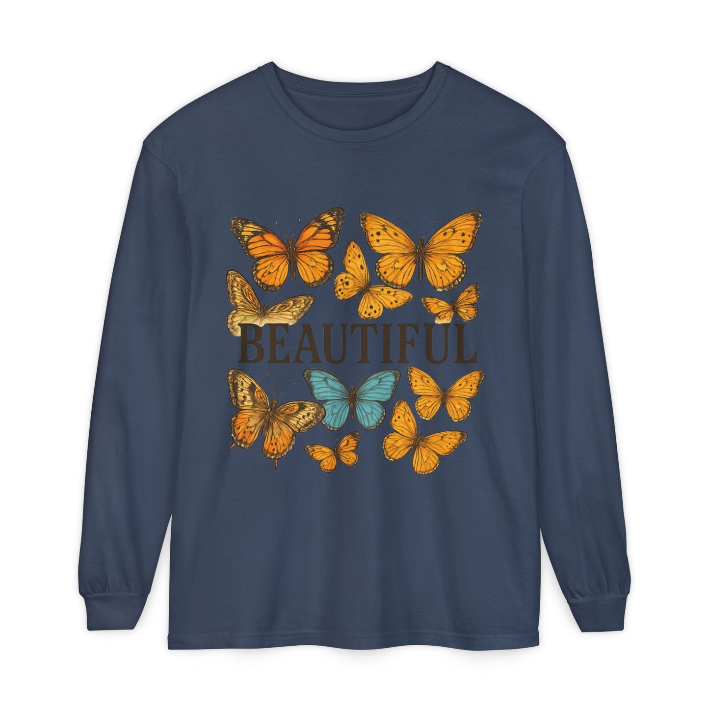 Beautiful Butterfly Long Sleeve T-Shirt, Eco-Friendly Cotton Tee, Casual Wear, Spring Fashion, Gift for Nature Lovers, Comfortable [...]