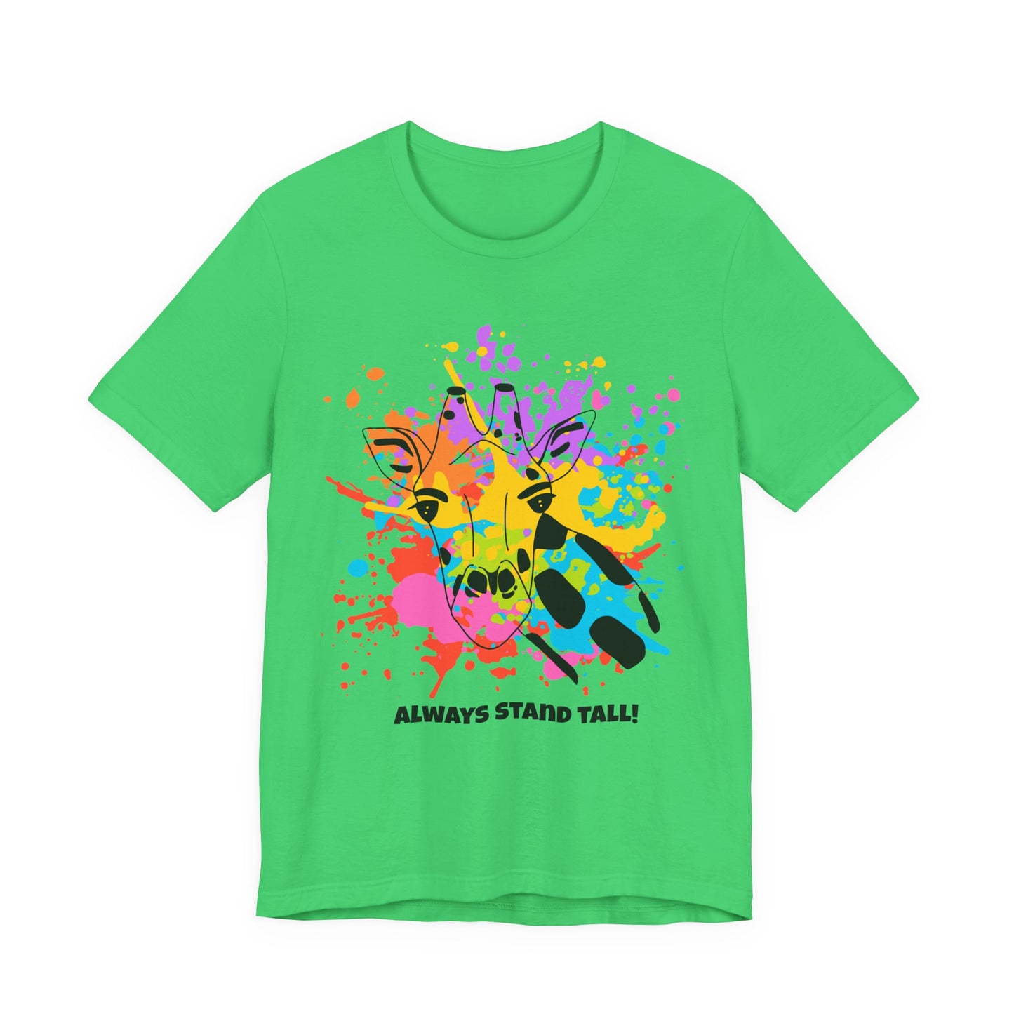 Watersplash Giraffe Tee - Stand Tall