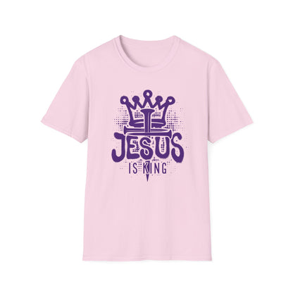 Graffiti Cross Unisex T-Shirt - Jesus is King