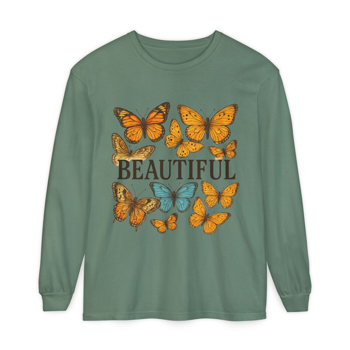 Beautiful Butterfly Long Sleeve T-Shirt, Eco-Friendly Cotton Tee, Casual Wear, Spring Fashion, Gift for Nature Lovers, Comfortable [...]