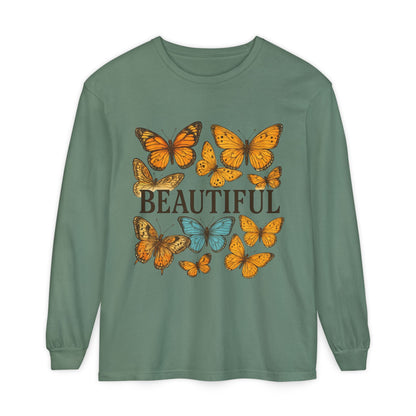 Beautiful Butterfly Long Sleeve T-Shirt, Eco-Friendly Cotton Tee, Casual Wear, Spring Fashion, Gift for Nature Lovers, Comfortable [...]