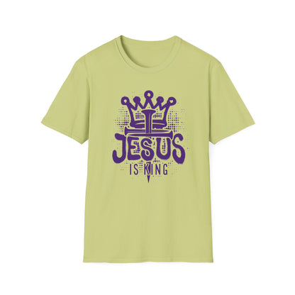 Graffiti Cross Unisex T-Shirt - Jesus is King