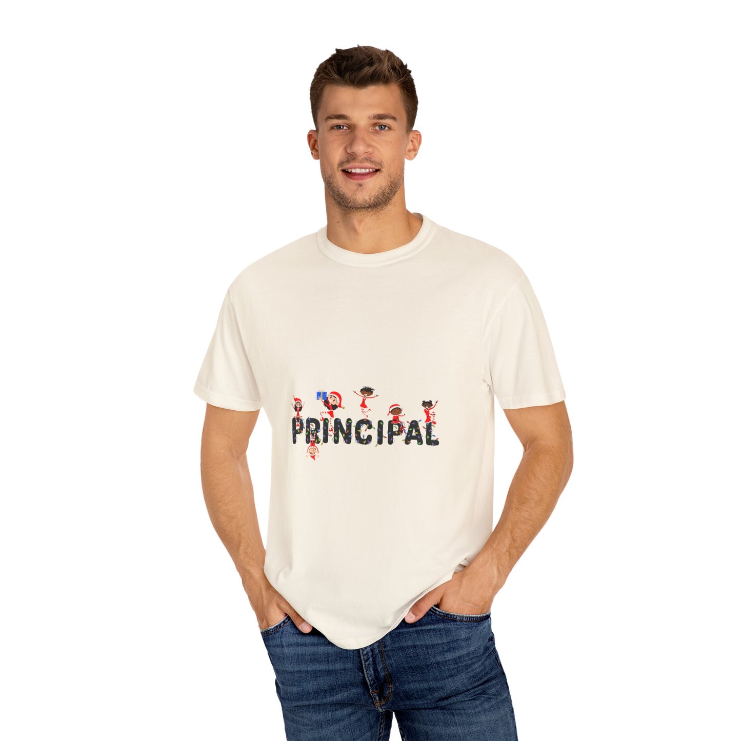 Principal Christmas Lights T-shirt