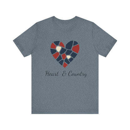 Patriotic Heart Tee