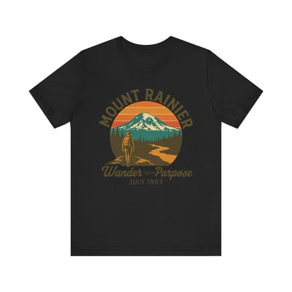 Adventure Tee - Wander with Purpose Retro Hiker