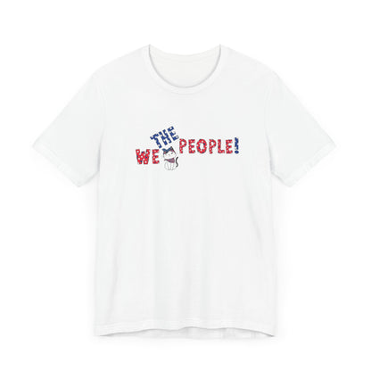Patriotic Cat 'We the People' T-Shirt
