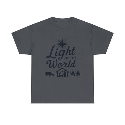 Nativity Unisex Tee - Light of the World - Dark Version