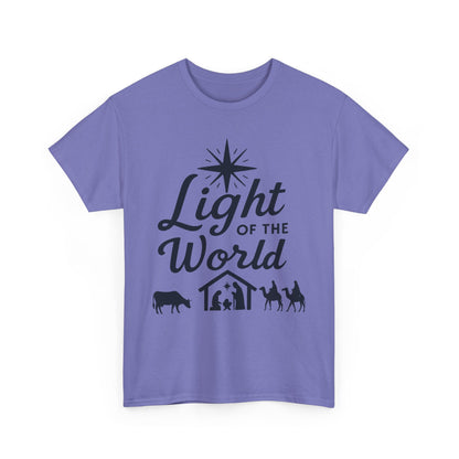 Nativity Unisex Tee - Light of the World - Dark Version