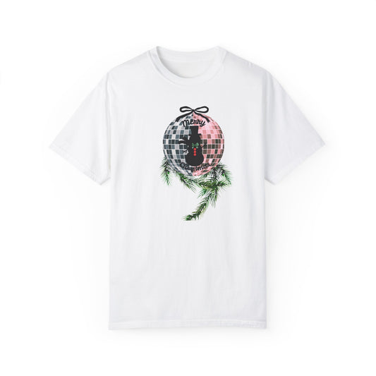 Christmas Disco Snowman T-shirt