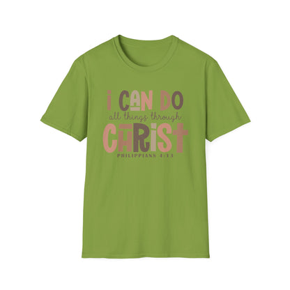 Faithful Unisex Tee with Inspirational Text - Earthtone Colors