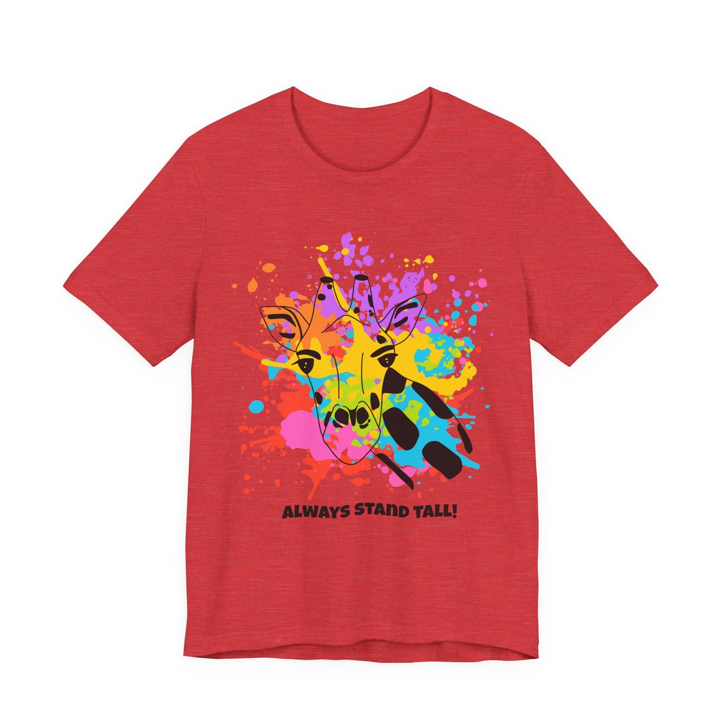 Watersplash Giraffe Tee - Stand Tall