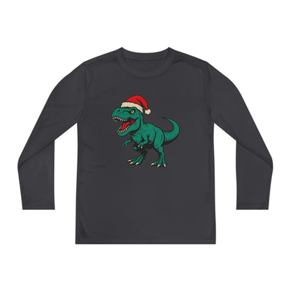 Long Sleeve Dinosaur Holiday Tee