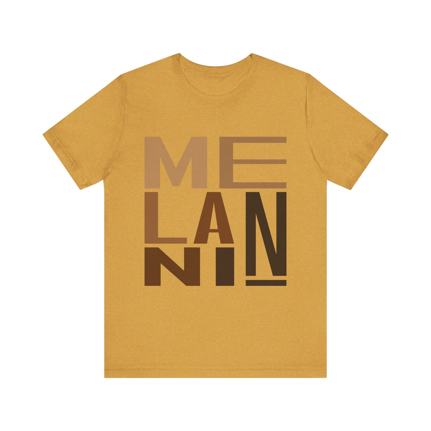 Melanin Text Art Tee