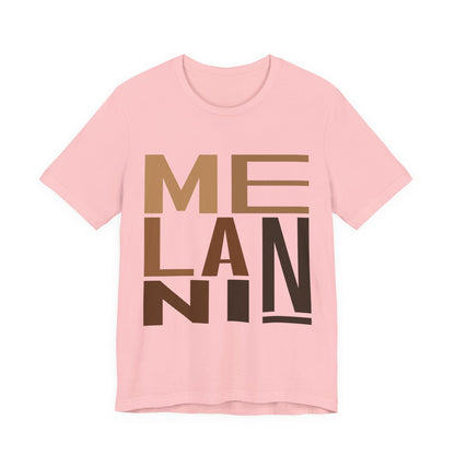 Melanin Text Art Tee