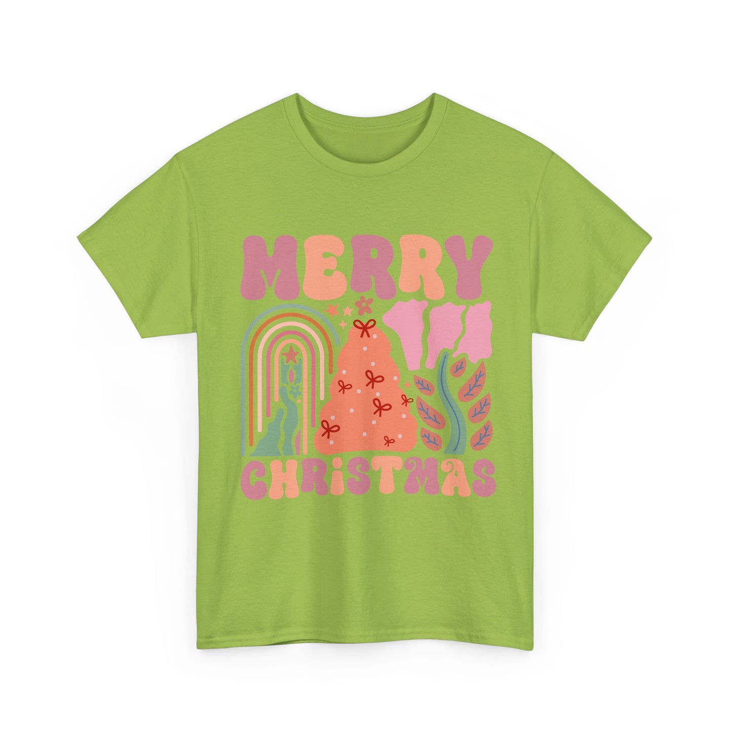 Boho Style Merry Christmas Tee - Unisex Tee