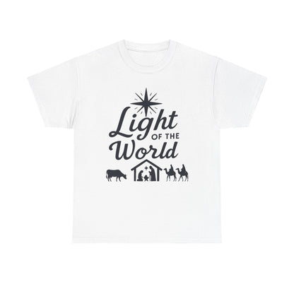 Nativity Unisex Tee - Light of the World - Dark Version