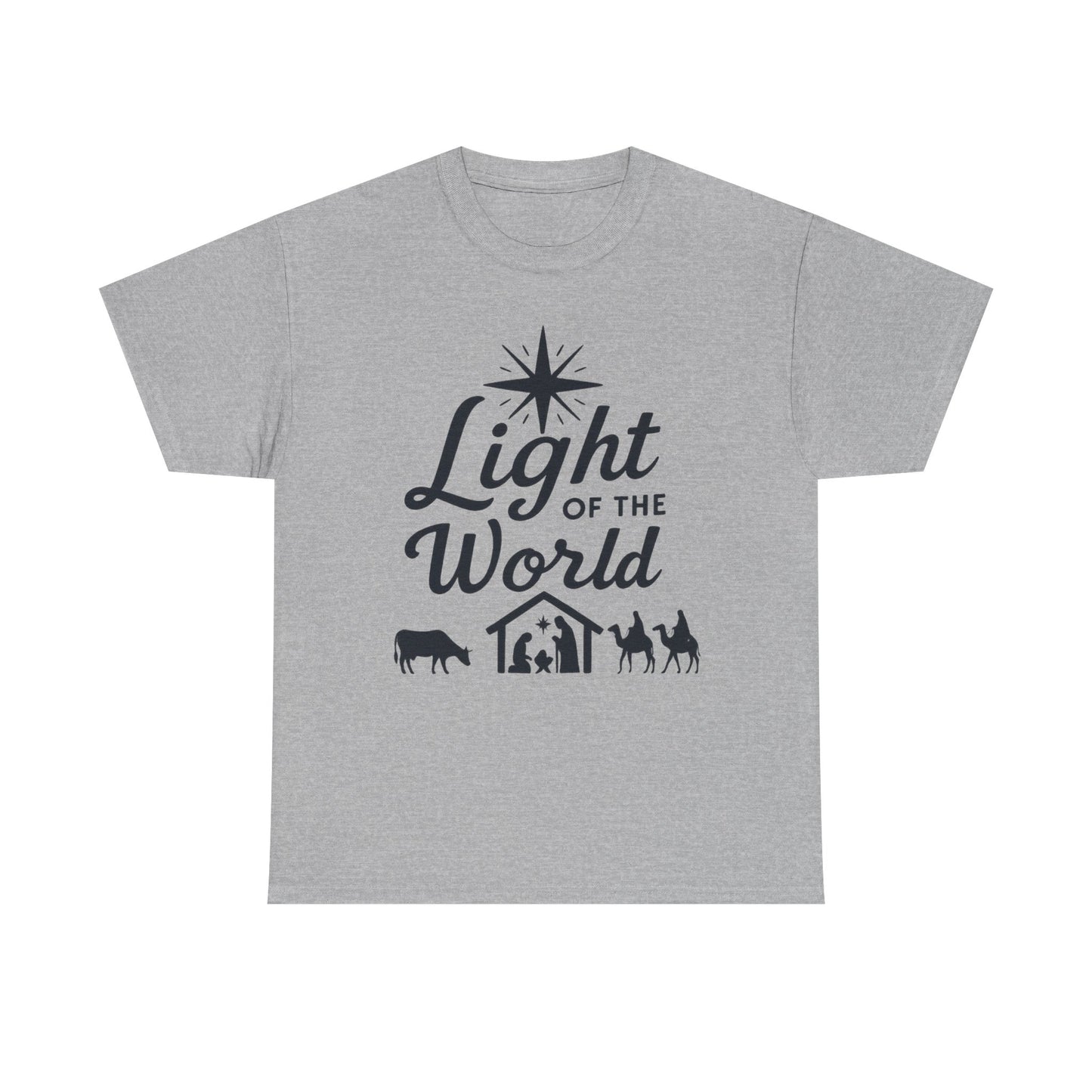 Nativity Unisex Tee - Light of the World - Dark Version