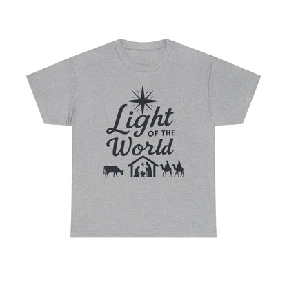Nativity Unisex Tee - Light of the World - Dark Version