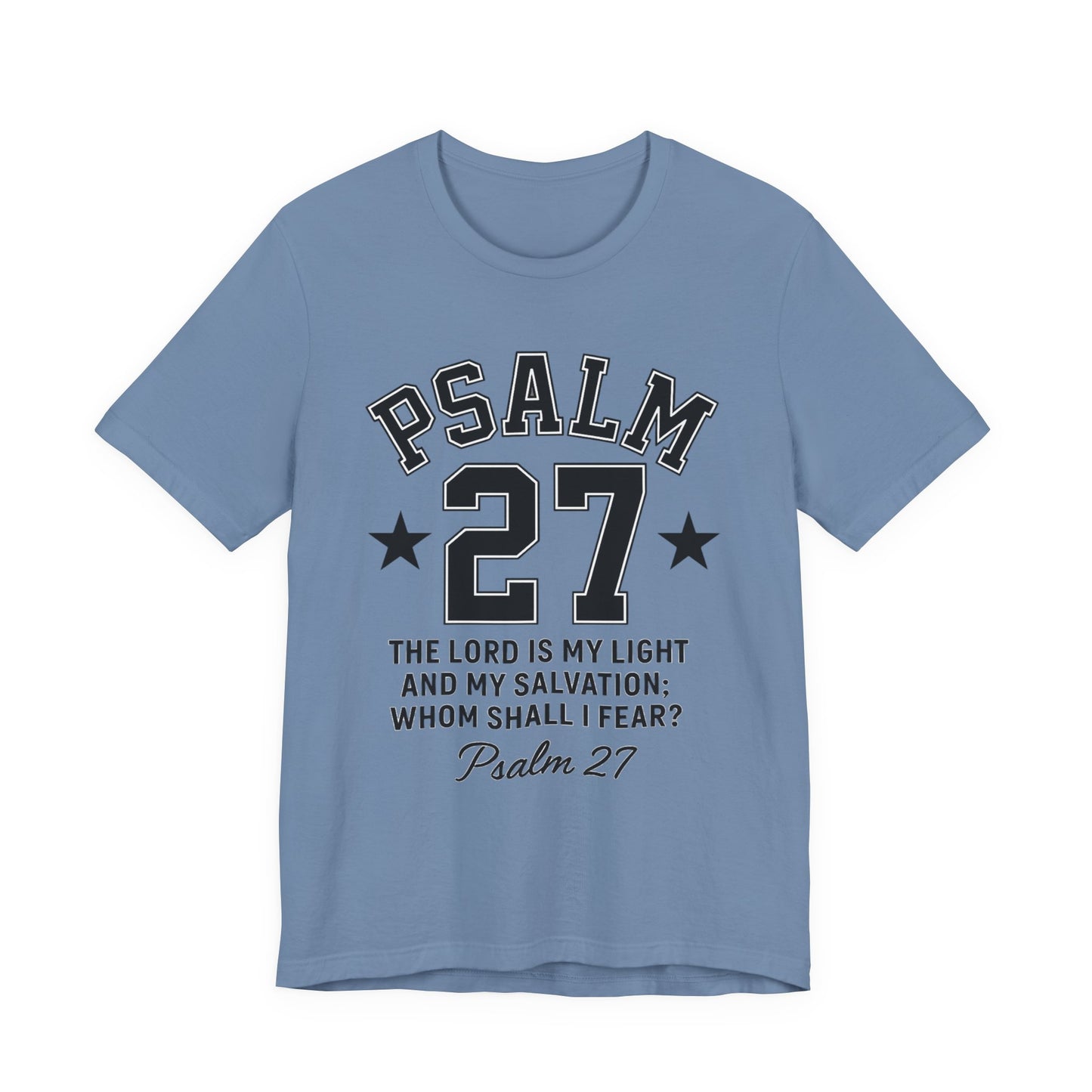 Psalm 27 Sporty Tee