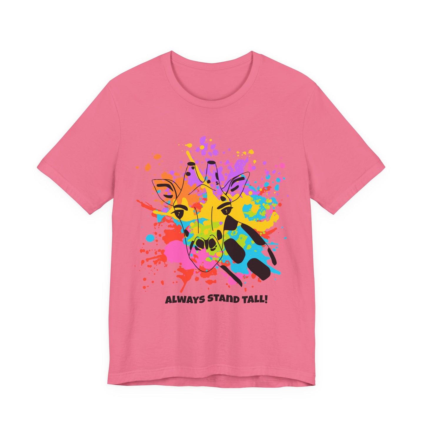 Watersplash Giraffe Tee - Stand Tall