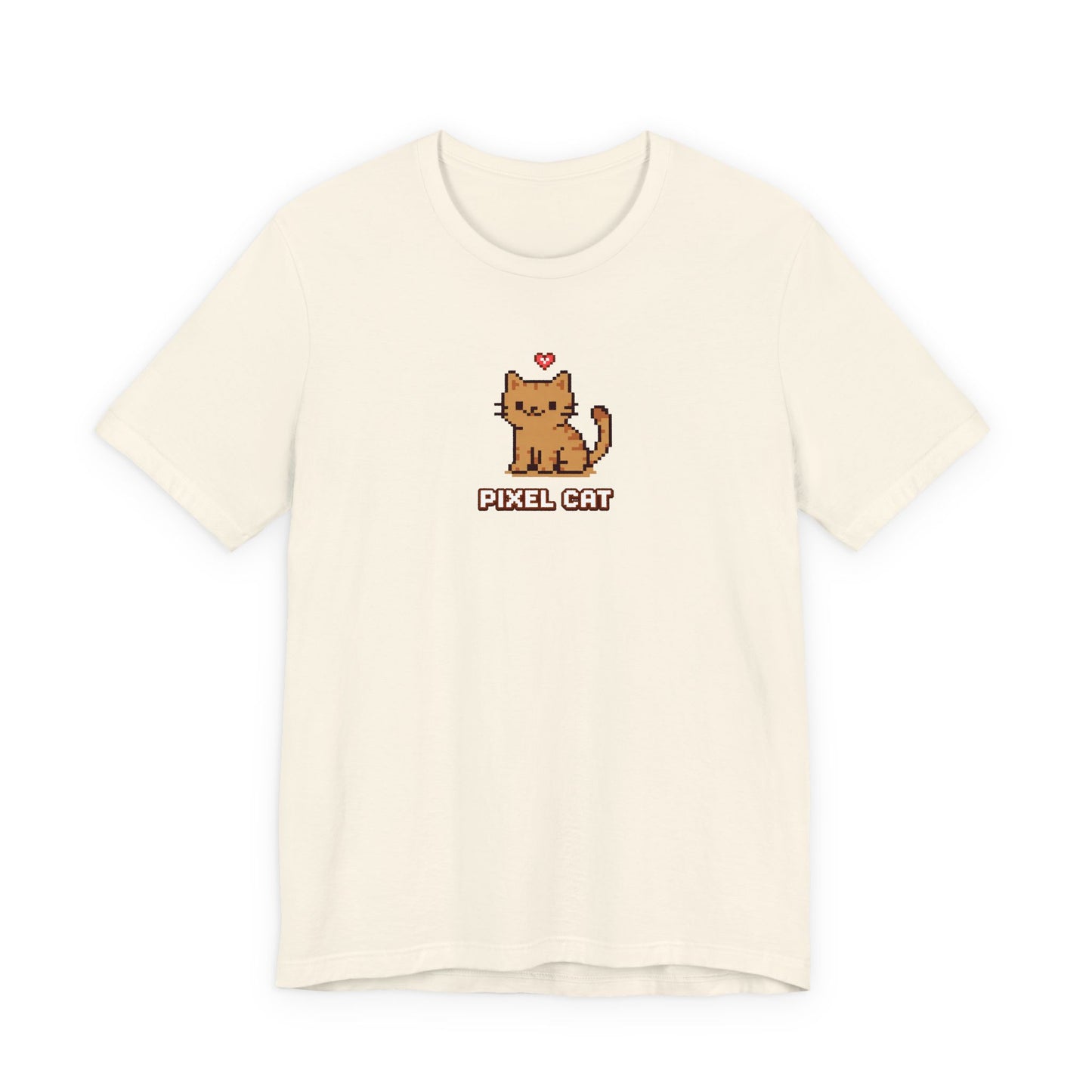Pixel Cat T‑Shirt — Retro 8‑Bit Kitty Graphic Tee