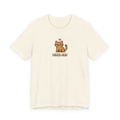 Pixel Cat T‑Shirt — Retro 8‑Bit Kitty Graphic Tee