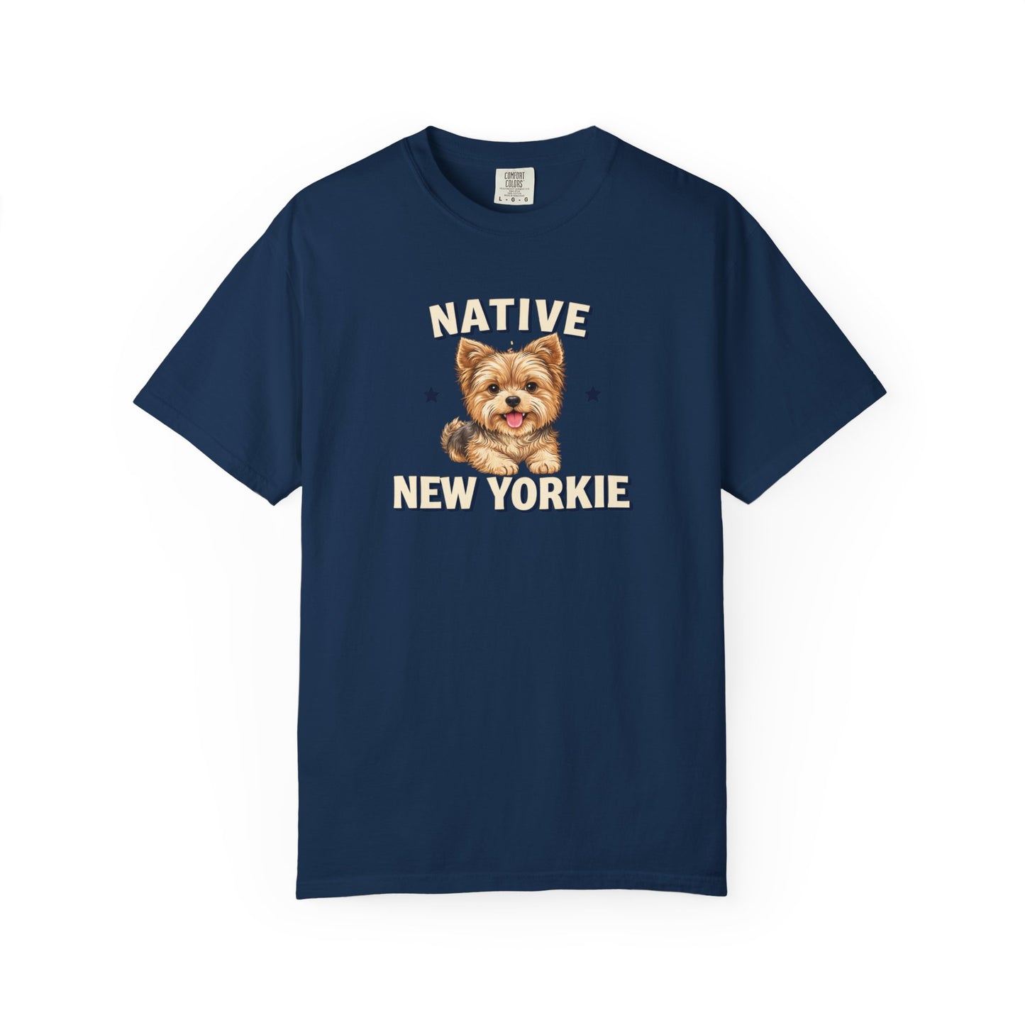 Native New Yorkie T-Shirt — Yorkie Mom/Dad NYC Dog Lover Tee