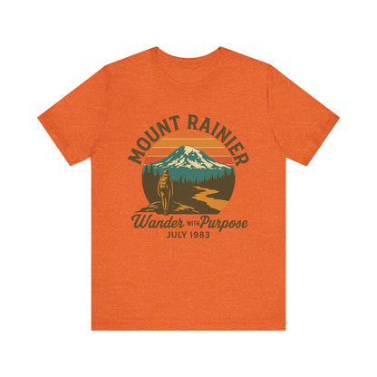 Adventure Tee - Wander with Purpose Retro Hiker