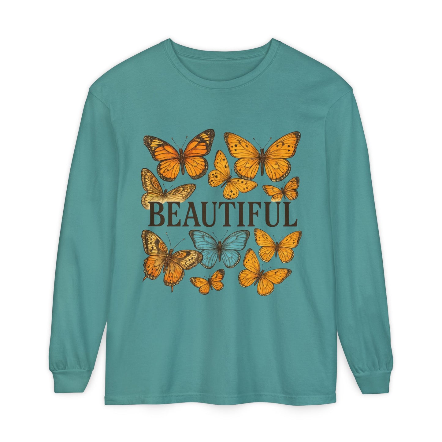 Beautiful Butterfly Long Sleeve T-Shirt, Eco-Friendly Cotton Tee, Casual Wear, Spring Fashion, Gift for Nature Lovers, Comfortable [...]