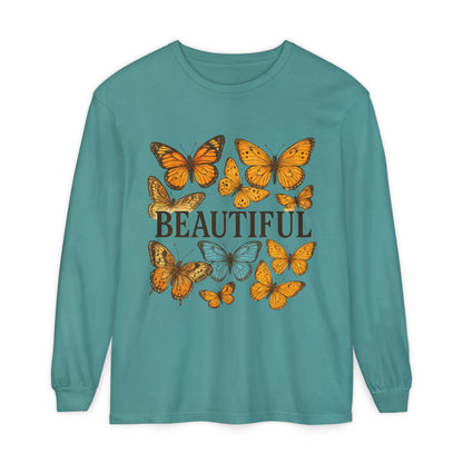 Beautiful Butterfly Long Sleeve T-Shirt, Eco-Friendly Cotton Tee, Casual Wear, Spring Fashion, Gift for Nature Lovers, Comfortable [...]
