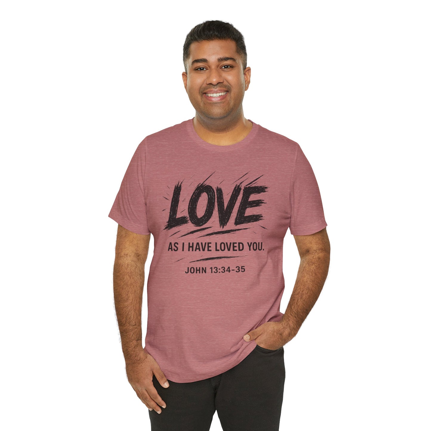 Love "As I Have Loved You" Christian Tee — John 13:34-35 Shirt