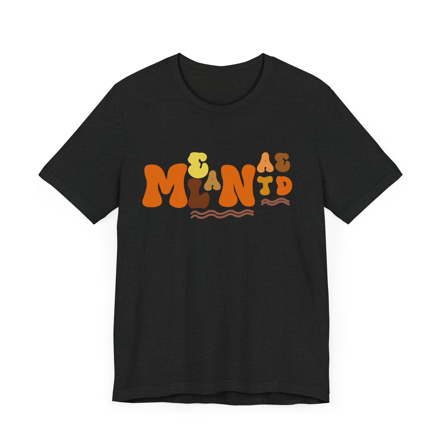 Melanated Bubble Letters T-shirt Design 2