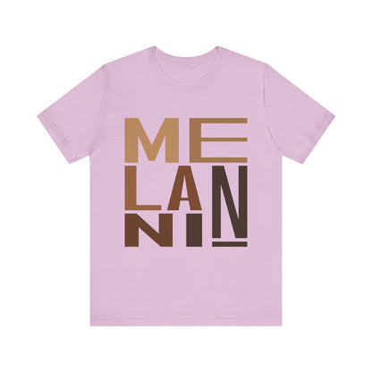 Melanin Text Art Tee
