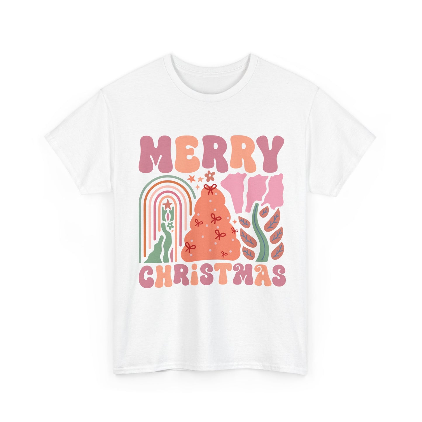 Boho Style Merry Christmas Tee - Unisex Tee