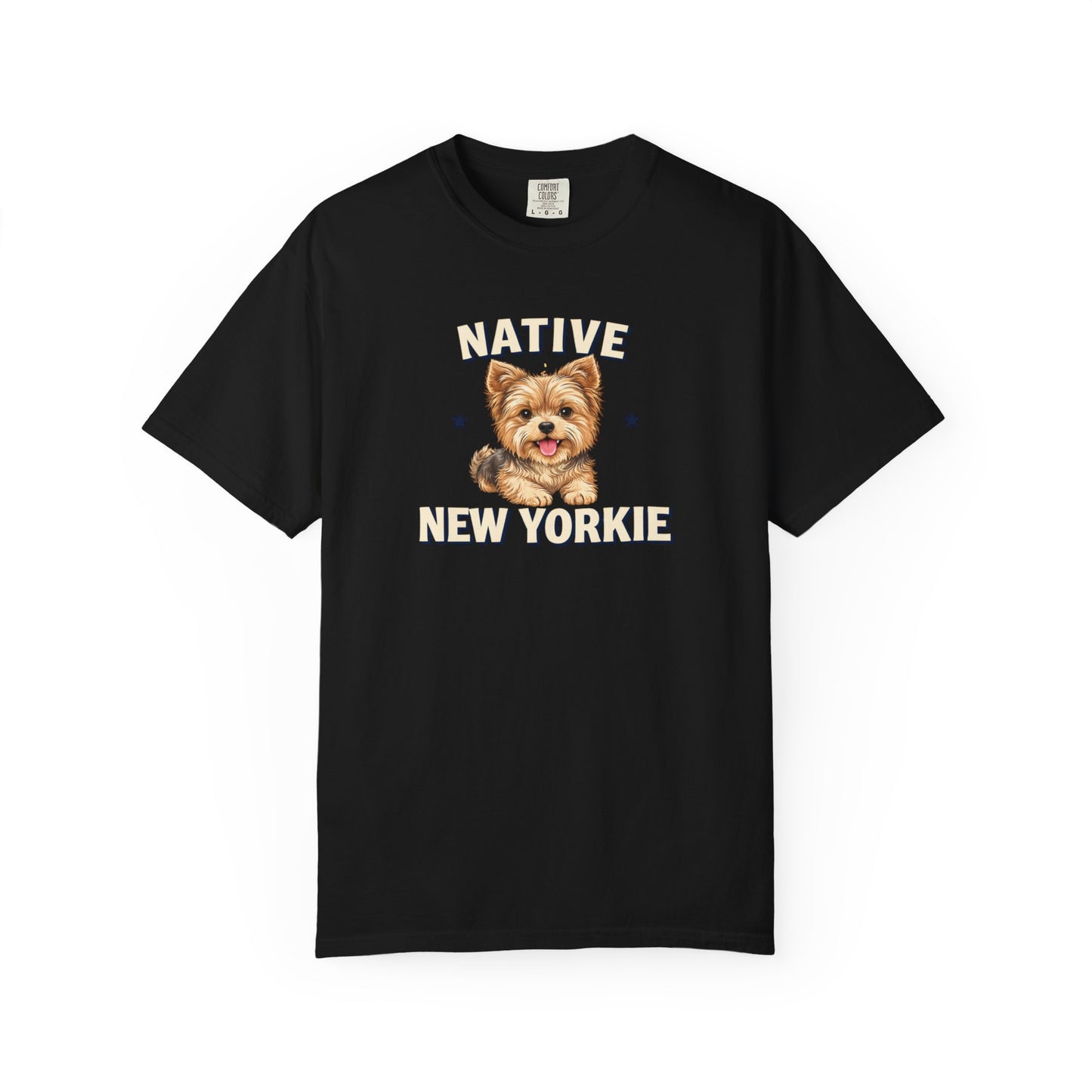 Native New Yorkie T-Shirt — Yorkie Mom/Dad NYC Dog Lover Tee