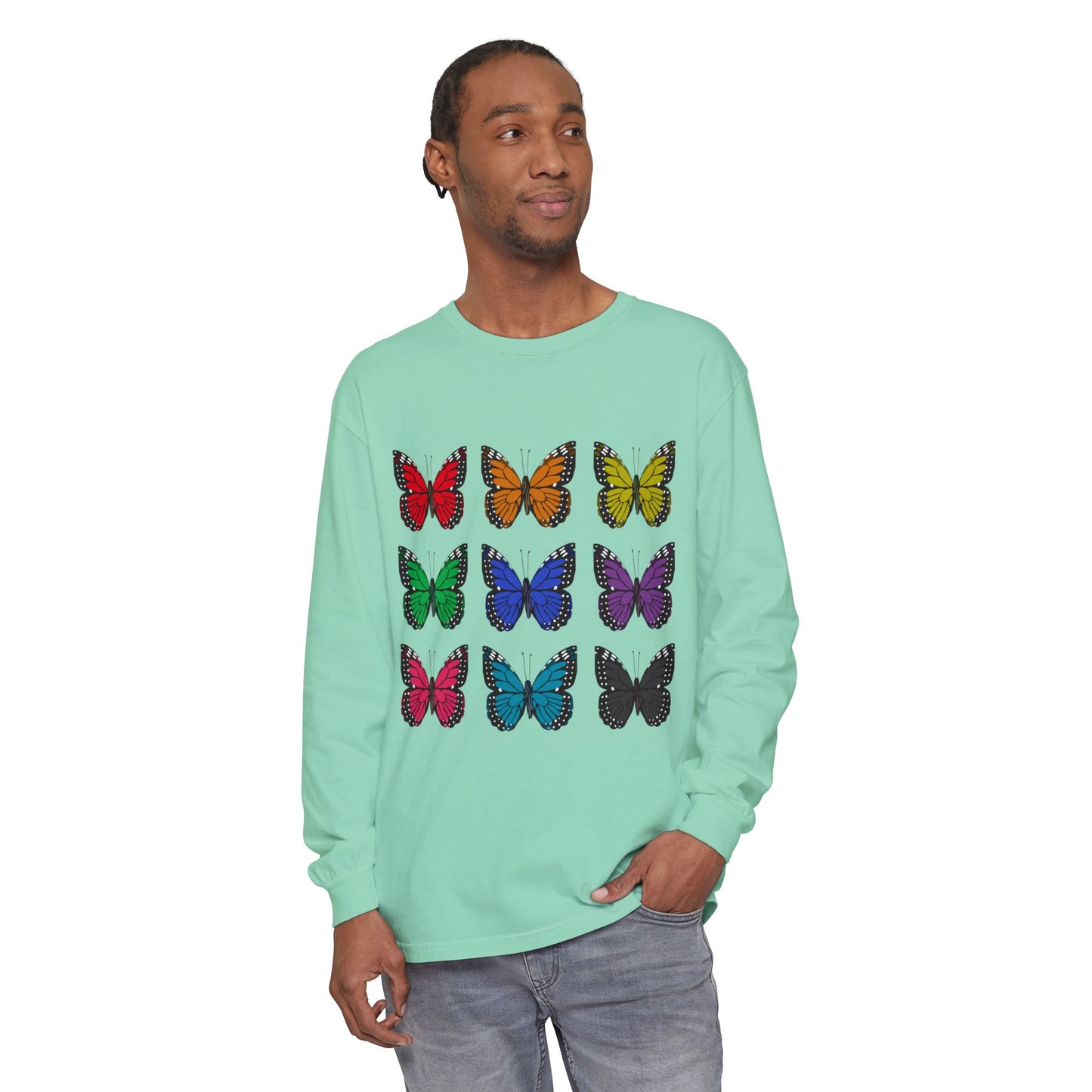 Butterfly Long Sleeve T-Shirt - Winter Collection